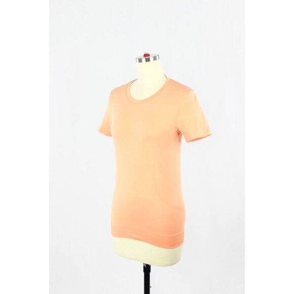LULULEMON Swiftly Breathe Golden Apricot Orange Short Sleeve T-Shirt, Size 4 - Picture 8 of 16